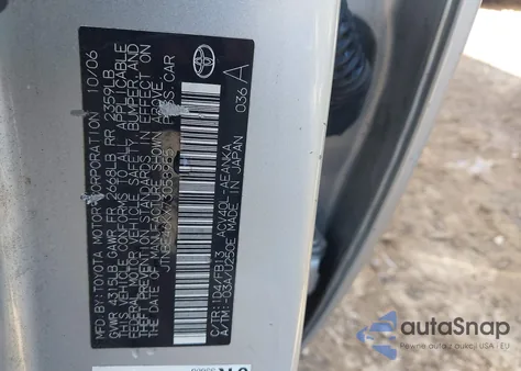 2007 Toyota Camry Le z USA, uszkodzony, nr VIN JTNBE46KX73058955